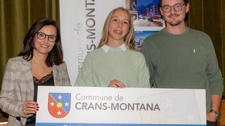 Première édition des «Prix pour apprentis méritants» décernés par la Commune de Crans-Montana